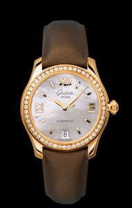 Glashutte Original Lady Serenade Gold MOP Diamond Bezel (1-39-22-09-11-04)