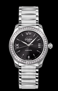 Glashutte Original Lady Serenade Black Diamond Bezel Bracelet (1-39-22-20-22-34)
