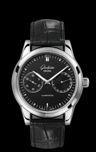 Glashutte Original Senator Hand Date Black Bracelet (1-39-58-01-02-04)
