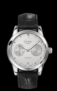 Glashutte Original Senator Hand Date Silver (1-39-58-02-02-04)
