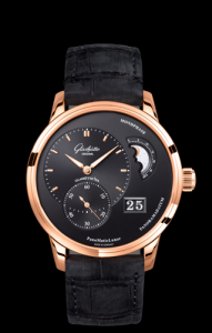 Glashutte Original PanoMatic Lunar Red Gold Black Nubuck (1-90-02-49-35-31)