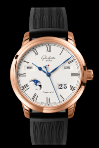 Glashutte Original Senator Perpetual Calendar Red Gold Rubber (100-02-22-05-04)