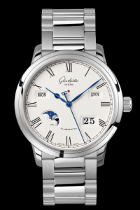 Glashutte Original Senator Perpetual Calendar Stainless Steel Bracelet (100-02-22-12-14)