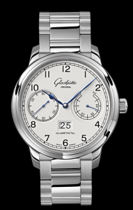 Glashutte Original Senator Observer Silver Bracelet (100-14-05-02-14)