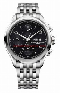 Baume & Mercier Clifton Chronograph Black Bracelet (10212)