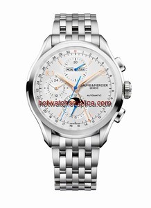 Baume & Mercier Clifton Chronograph Complete Calendar Bracelet (10279)