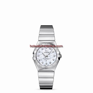 Omega Constellation 27mm Quartz Polished MOP (123.10.27.60.55.002)