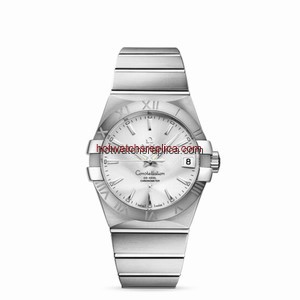 Omega Constellation 38mm Co-Axial Brushed (123.10.38.21.02.001)