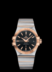 Omega Constellation 35mm Co-Axial Two Tone Red / Black Dial (123.20.35.20.01.001)