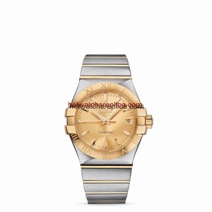 Omega Constellation 35mm Quartz Brushed Two Tone / Gold (123.20.35.60.08.001)