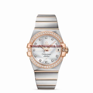 Omega Constellation 38mm Co-Axial Brushed (123.25.38.21.52.001)