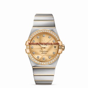 Omega Constellation 38mm Co-Axial Brushed (123.25.38.21.58.001)