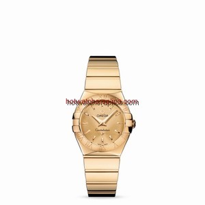 Omega Constellation 27mm Quartz Polished Yellow Gold (123.50.27.60.08.002)