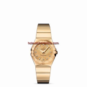 Omega Constellation 27mm Quartz Polished Yellow Gold / Supernova (123.50.27.60.58.002)