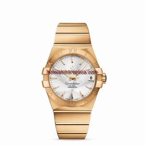 Omega Constellation 38mm Co-Axial Brushed (123.50.38.21.02.002)