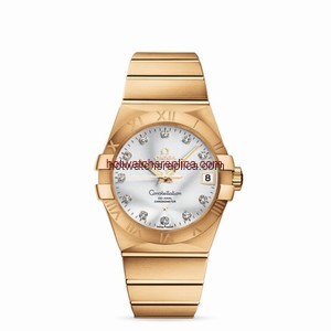 Omega Constellation 38mm Co-Axial Brushed (123.50.38.21.52.002)