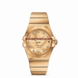 Omega Constellation 38mm Co-Axial Brushed (123.50.38.21.58.001)