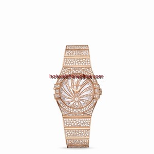 Omega Constellation 27mm Luxury Edition Quartz Full Set (123.55.27.60.55.009)