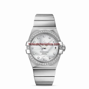 Omega Constellation 38mm Co-Axial Brushed (123.55.38.21.52.003)