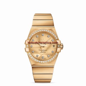 Omega Constellation 38mm Co-Axial Brushed (123.55.38.21.58.001)