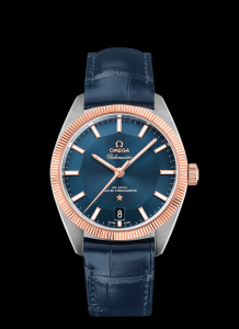 Omega Globemaster Two Tone Sedna Blue (130.23.39.21.03.001)