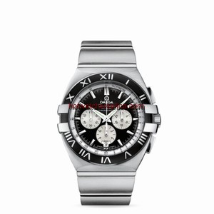 Omega Constellation Double Eagle Co-Axial Chronograph Black Bezel (1519.51.00)