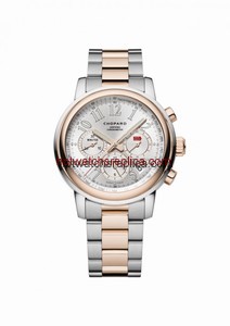 Chopard Mille Miglia Chronograph Two Tone / Silver (158511-6001)