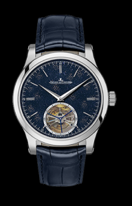 Jaeger-LeCoultre Master Grand Tourbillon White Gold Blue Enamel (16634E0)