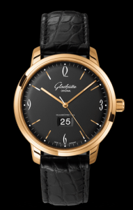 Glashutte Original Sixties Panorama Date Black (2-39-47-02-01-04)