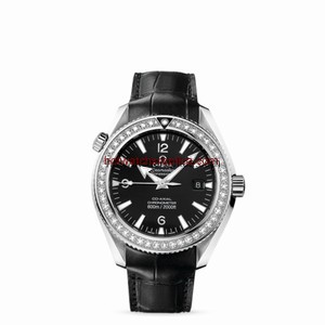 Omega Seamaster Planet Ocean 600M Co-Axial 42mm Jewellery Diamond Bezel Alligator (222.18.42.20.01.001)