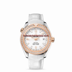 Omega Seamaster Planet Ocean 600M Co-Axial Jewellery Two Tone / Diamond Bezel (222.28.42.20.04.001)