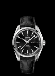 Omega Seamaster Aqua Terra 150M Co-Axial Annual Calendar 38.5mm Black / Alligator (231.13.39.22.01.001)