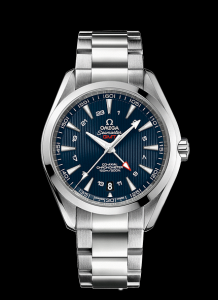 Omega Seamaster Aqua Terra 150M Co-Axial GMT calibre 8605 Blue (231.10.43.22.03.001)