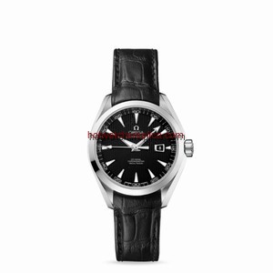 Omega Seamaster Aqua Terra 150M Co-Axial 34mm Black / Alligator (231.13.34.20.01.001)