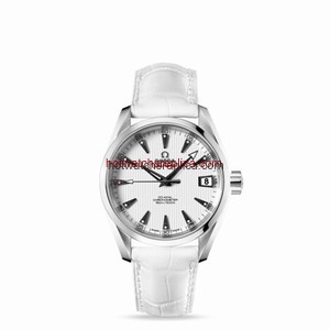 Omega Seamaster Aqua Terra 150M Co-Axial 38.5mm White / Alligator (231.13.39.21.54.001)