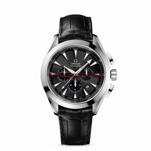 Omega Seamaster Aqua Terra 150M Chrono Co-Axial Black / Alligator (231.13.44.50.01.001)