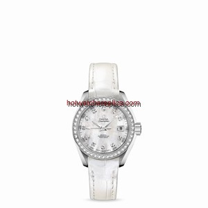Omega Seamaster Aqua Terra 150M Jewellery Co-axial 30mm Diamond Bezel / MOP (231.18.30.20.55.001)