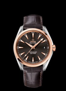Omega Seamaster Aqua Terra 150m Master Co-Axial 41.5mm Two Tone / Alligator (231.23.42.21.06.003)