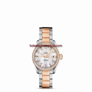 Omega Seamaster Aqua Terra 150M Jewellery Co-Axial 30mm Two Tone / Bracelet (231.25.30.20.55.001)