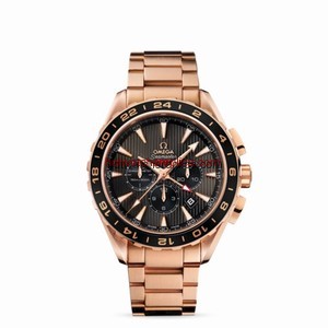 Omega Seamaster Aqua Terra 150M GMT Chrono Co-Axial Red Gold / Bracelet (231.50.44.52.06.001)