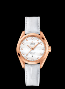 Omega Seamaster Aqua Terra Master Co-Axial Calibre 8521 34MM Sedna / Strap (231.53.34.20.55.001)