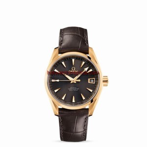 Omega Seamaster Aqua Terra 150M Co-Axial 38.5mm Yellow Gold / Alligator (231.53.39.21.06.002)