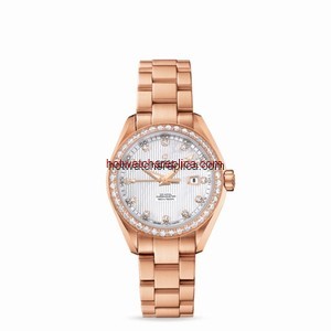 Omega Seamaster Aqua Terra 150M Jewellery Co-Axial 34mm Gold (231.55.34.20.55.002)