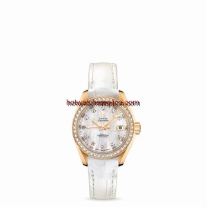 Omega Seamaster Aqua Terra 150M Jewellery Co-Axial 30mm Yellow Gold (231.58.30.20.55.002)