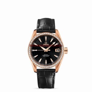 Omega Seamaster Aqua Terra 150M Jewellery Co-Axial 38.5mm Red Gold / Alligator (231.58.39.21.51.001)