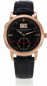 A. Lange & Sohne Langematik Big Date Pink Gold / Black (308.031)
