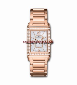 Jaeger-LeCoultre Grande Reverso Lady Ultra Thin Pink Gold Mother of Pearl Bracelet (3212102)