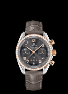 Omega Speedmaster Date Two Tone / Diamond Bezel (324.28.38.40.06.001)
