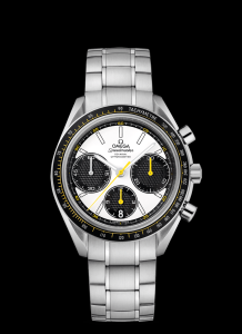 Omega Speedmaster Racing Co-Axial Chronograph Silver-Yellow / Bracelet (326.30.40.50.04.001)