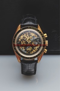 Omega Speedmaster Professional Skeleton Yellow Gold (3696.50.31)